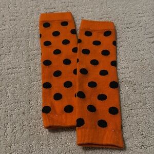 Baby Halloween legwarmers. Size 6-12 months. Only worn once!